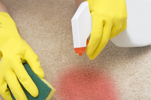Professional hard floor cleaning in a SE23 home hallway