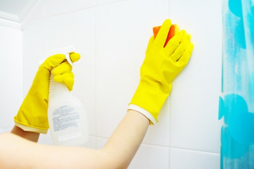 Professional hot water extraction on a living room carpet in SE23