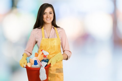 Detailed cleaning of a shared workspace in the SE23 area