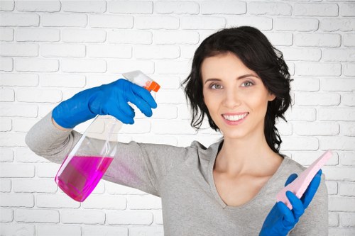 Professional deep cleaning in SE23 for a bathroom, kitchen, and living space