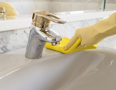 Professional office cleaning of desks and shared surfaces in SE23